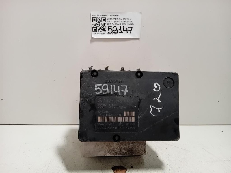 Pompa ABS ANT A0365454032 Mercedes Classe SLK R171 2004