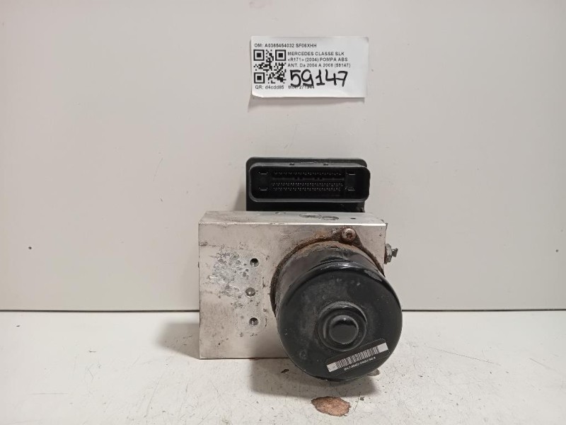 Pompa ABS ANT A0365454032 Mercedes Classe SLK R171 2004