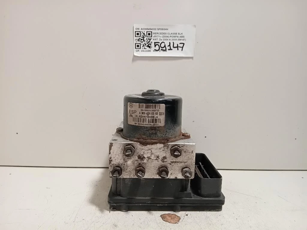 Pompa ABS ANT A0365454032 Mercedes Classe SLK R171 2004