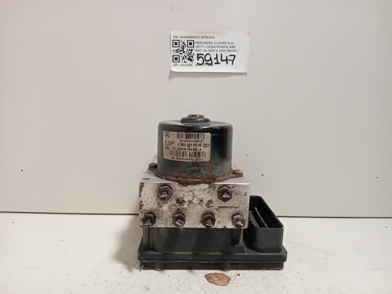 Pompa ABS ANT A0365454032 Mercedes Classe SLK R171 2004