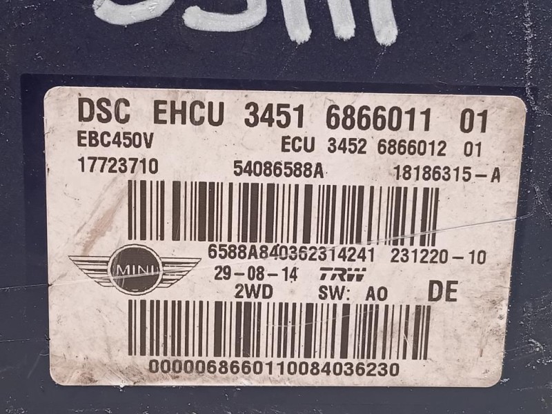 Pompa ABS ANT 34516866011 Mini Countryman Cooper R60 2010