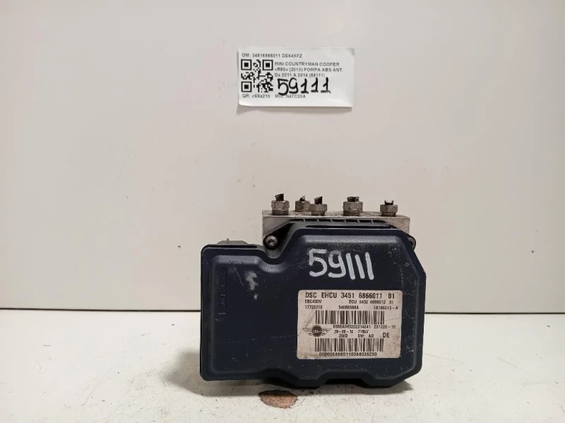 Pompa ABS ANT 34516866011 Mini Countryman Cooper R60 2010