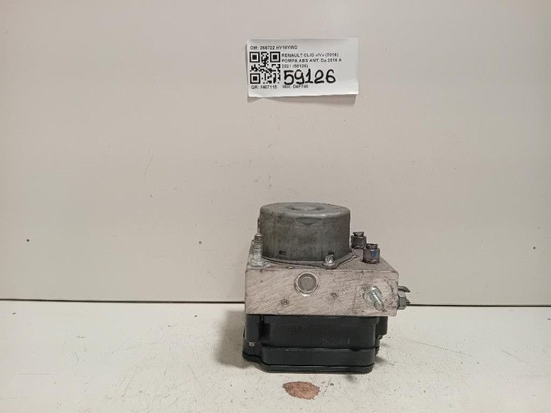 Pompa ABS ANT 269722 Renault CLIO IV 2016