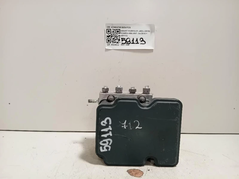 Pompa ABS ANT 476604765 Smart Forfour 453 2015