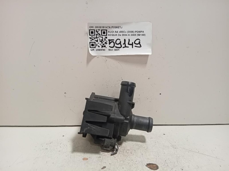 Pompa Acqua Supplementare 8E3910560 Audi A4 8EC 2005