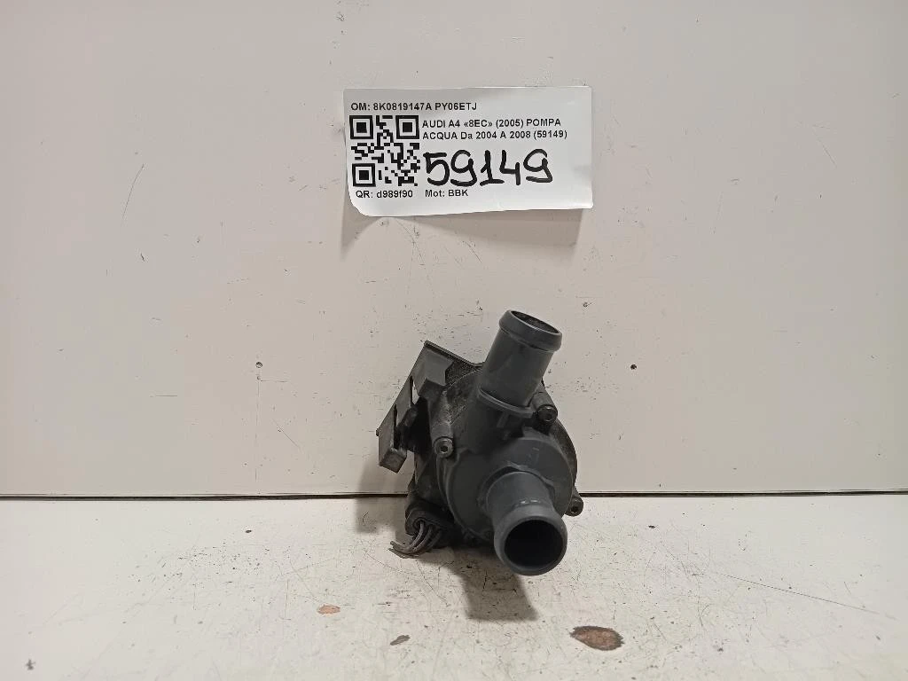 Pompa Acqua Supplementare 8E3910560 Audi A4 8EC 2005