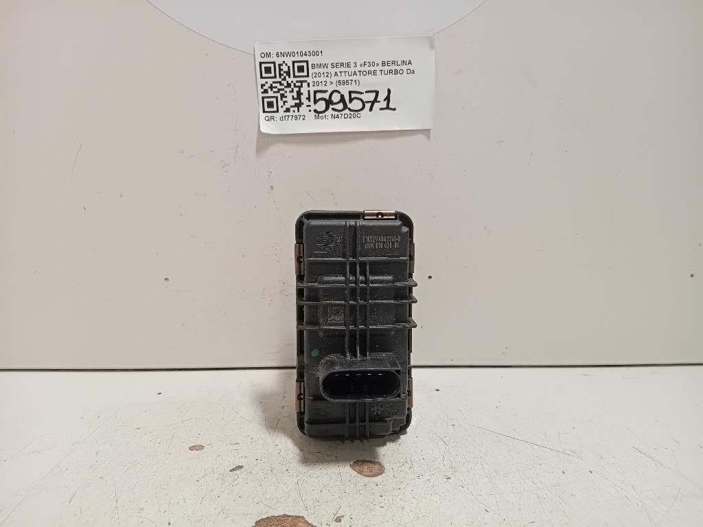 Attuatore Turbo 6NW01043001 Bmw Serie 3 F30 Berlina 2012