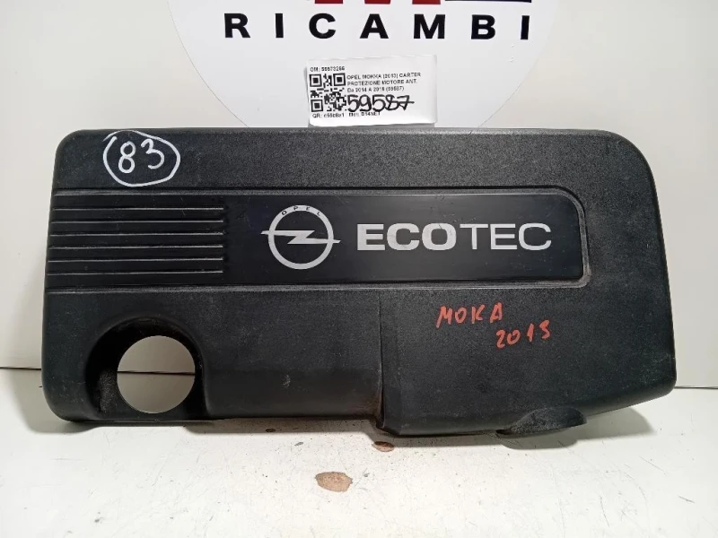 Carter Protezione Motore ANT 55573266 Opel Mokka 2013