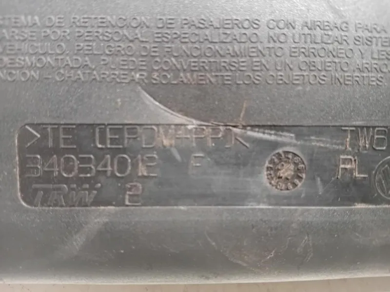 Air-bag Ginocchia SX 34034012 Volkswagen GOLF VI 2009