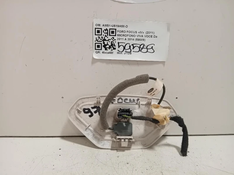 Microfono VIVA VOCE AM51-U519A58-D Ford Focus IV 2011