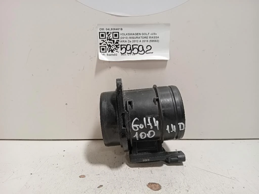 Misuratore Massa ARIA 04L906461B Volkswagen GOLF VII 2013