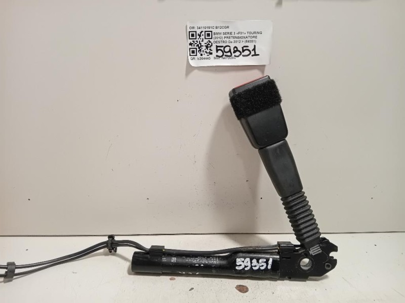 Pretensionatore Destro 34110151C Bmw Serie 3 F31 Touring 2012