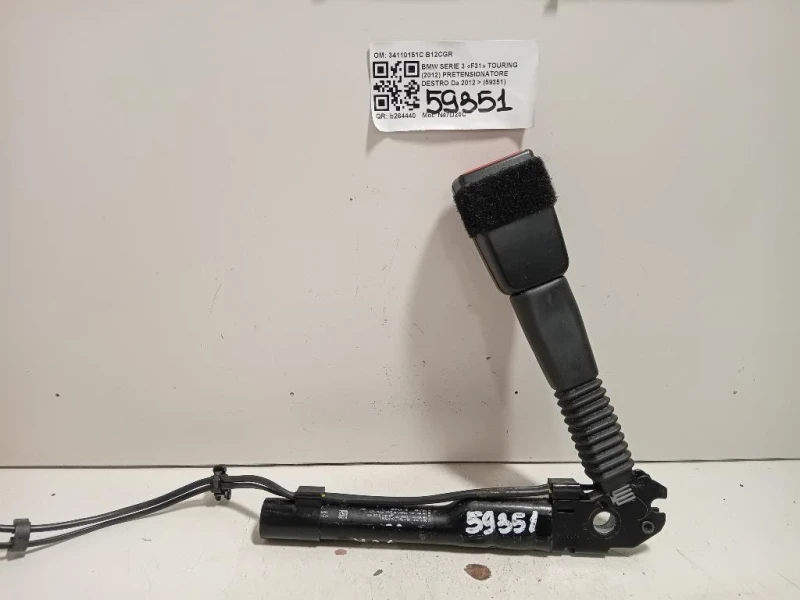 Pretensionatore Destro 34110151C Bmw Serie 3 F31 Touring 2012