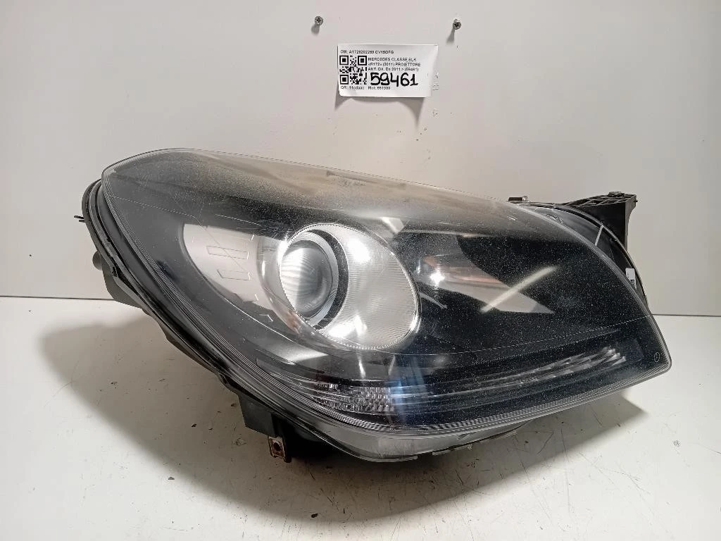 Proiettore ANT DX A1728200859 Mercedes Classe SLK R172 2011