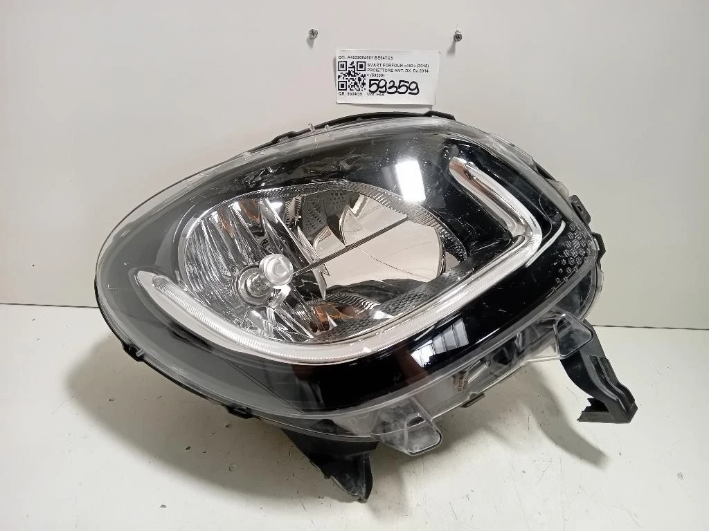 Proiettore ANT DX A4539064601 Smart Forfour 453 2015