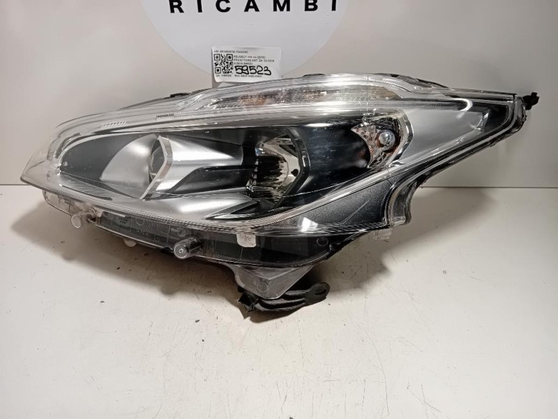 Proiettore ANT SX 9810805780 Peugeot 208 I 2015