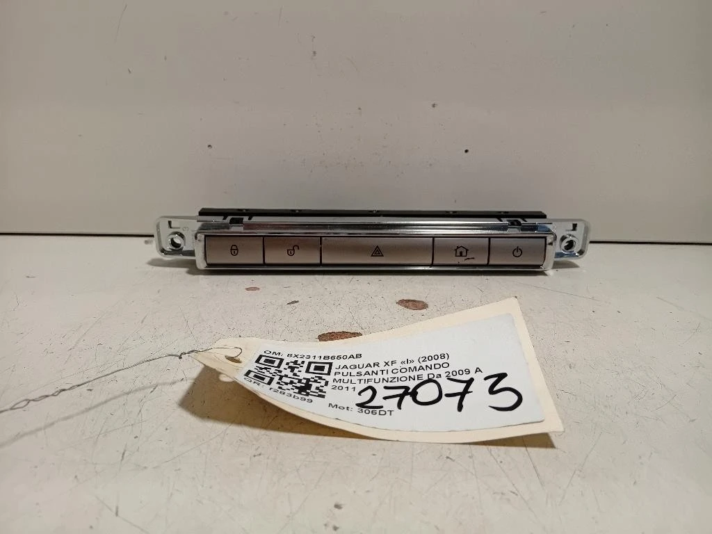 Pulsanti Comando Multifunzione 8X2311B650AB Jaguar XF I 2008