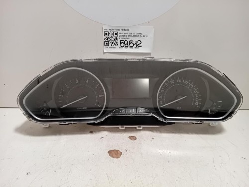 Quadro Strumenti 9825986180 Peugeot 208 I 2015
