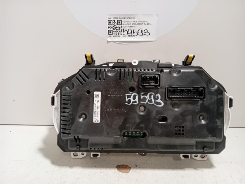 Quadro Strumenti 83800-0U430 Toyota Yaris IV 2014