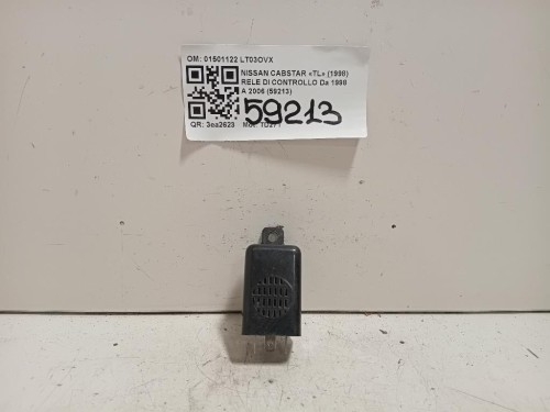 RELE DI Controllo 01501122 Nissan Cabstar TL 1998
