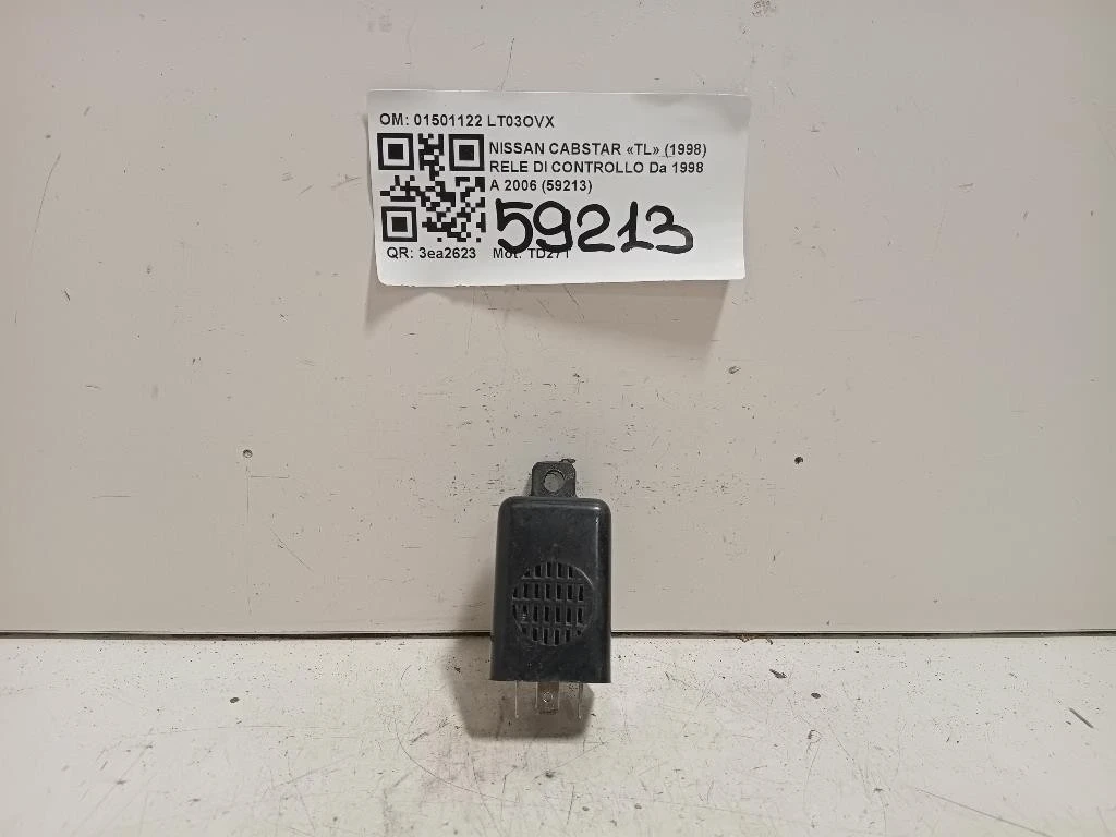 RELE DI Controllo 01501122 Nissan Cabstar TL 1998