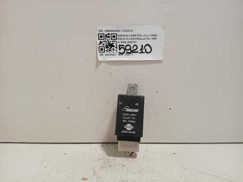 RELE DI Controllo 259809X400 Nissan Cabstar TL 1998