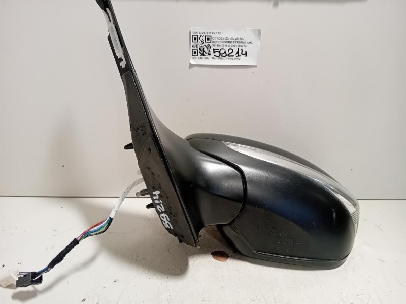 Retrovisore Esterno ANT SX 23267310 6+2 FILI Citroen C3 III 2016