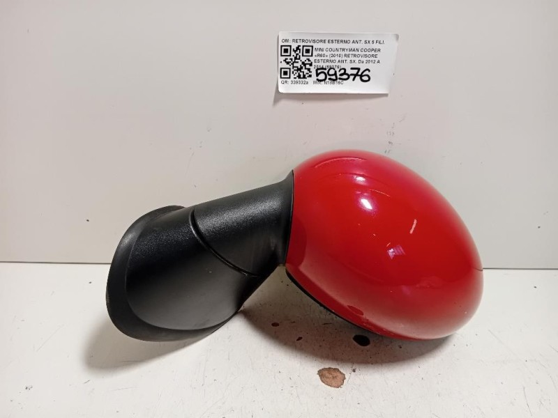 Retrovisore Esterno ANT SX RETROVISORE ESTERNO ANT SX 5 FILI Mini Countryman Cooper R60 2010