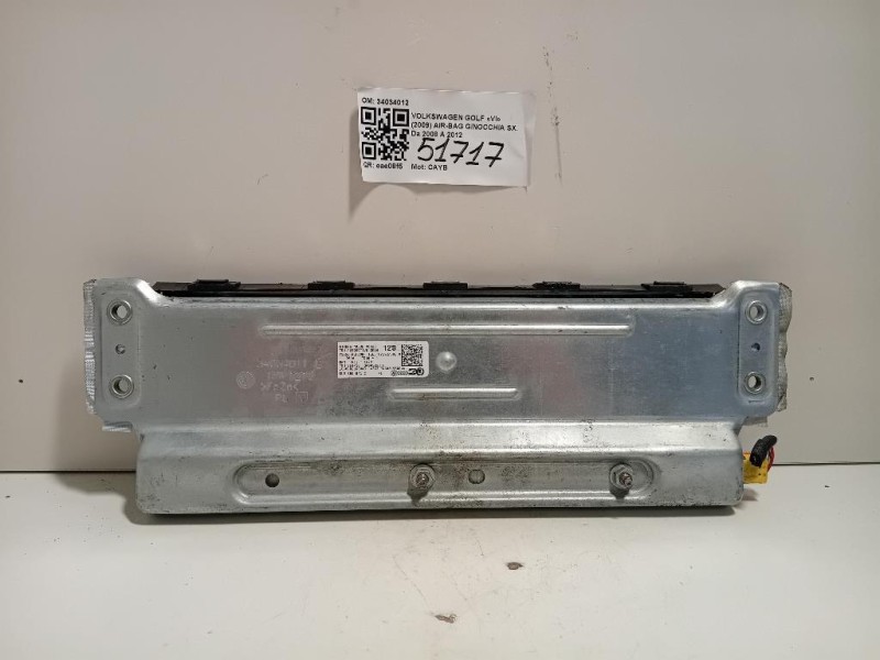 Air-bag Ginocchia SX 34034012 Volkswagen GOLF VI 2009