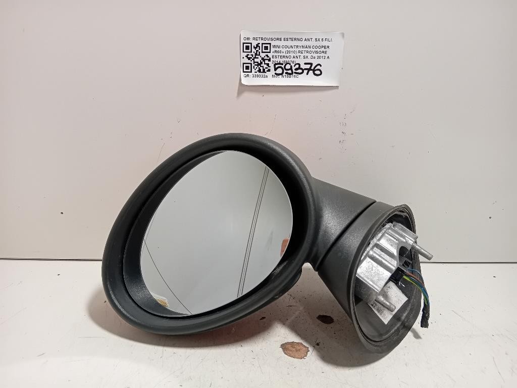 Retrovisore Esterno ANT SX RETROVISORE ESTERNO ANT SX 5 FILI Mini Countryman Cooper R60 2010
