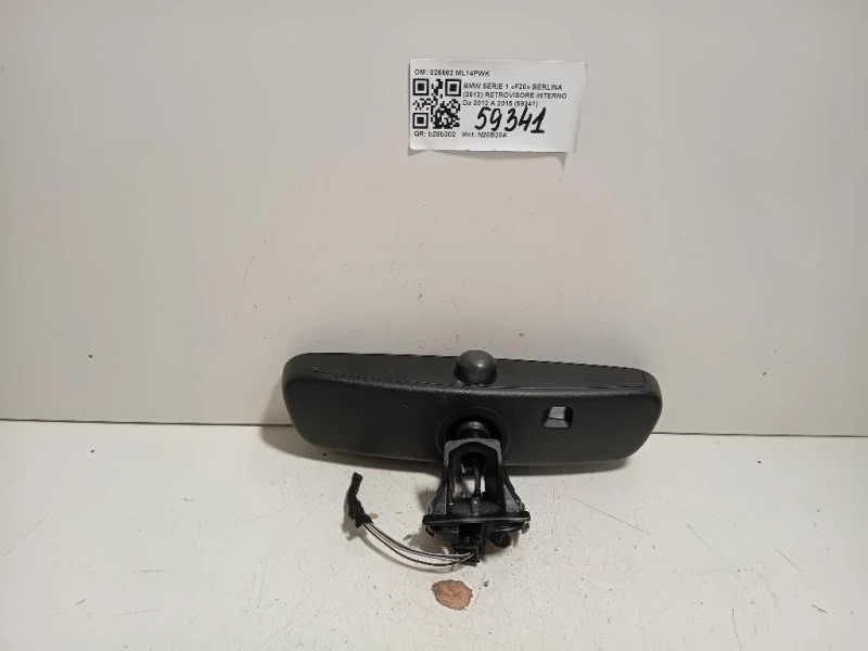 Retrovisore Interno 026662 Bmw Serie 1 F20 Berlina 2012