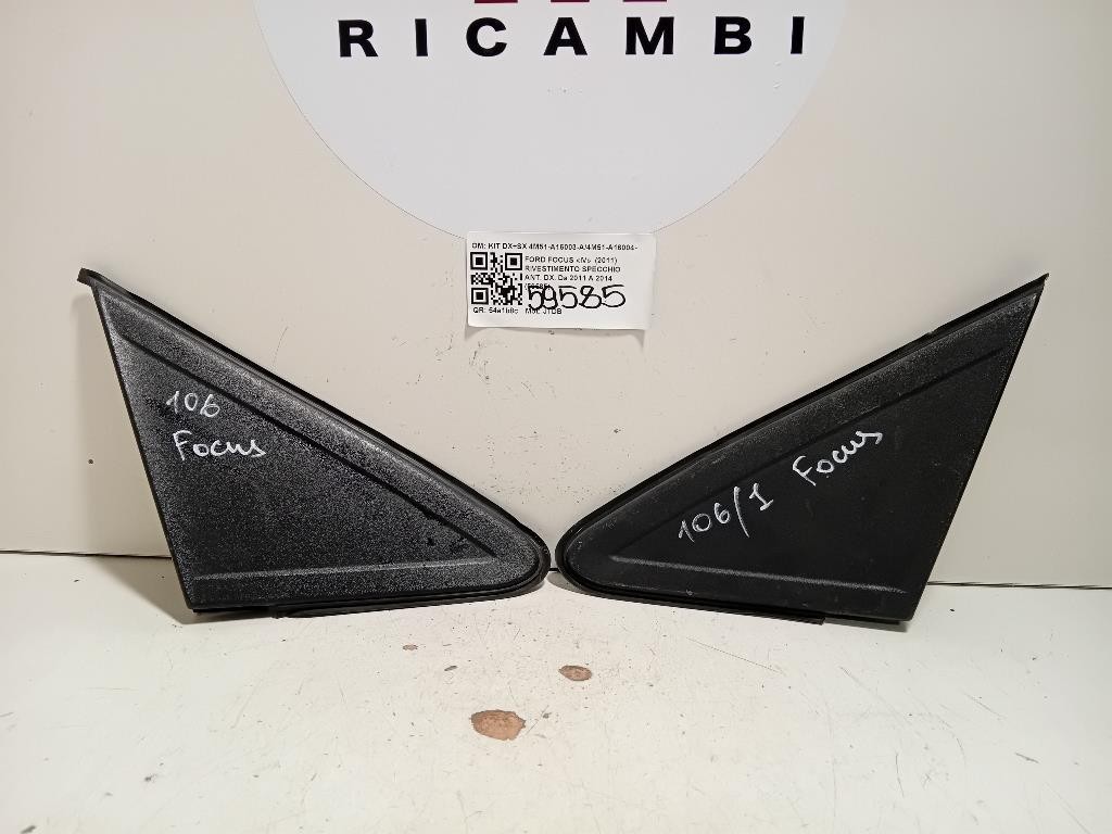 Rivestimento Specchio ANT DX KIT DX+SX 4M51-A16003-A4M51-A16004-A Ford Focus IV 2011