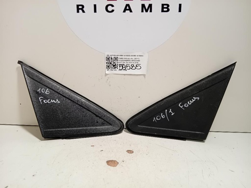 Rivestimento Specchio ANT DX KIT DX+SX 4M51-A16003-A4M51-A16004-A Ford Focus IV 2011