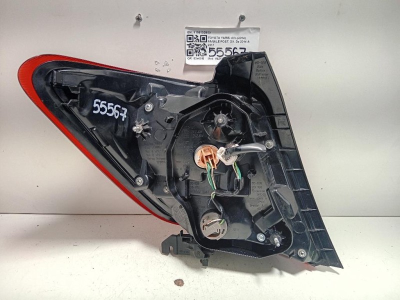 Fanale POST DX 815510D600 Toyota Yaris IV 2014
