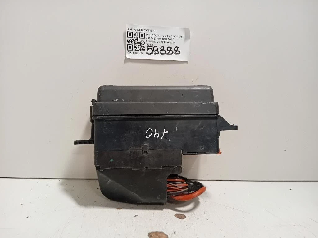 Scatola Fusibili 9240943 Mini Countryman Cooper R60 2010