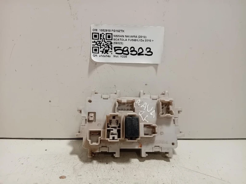 Scatola Fusibili 1052918 Nissan Navara 2010