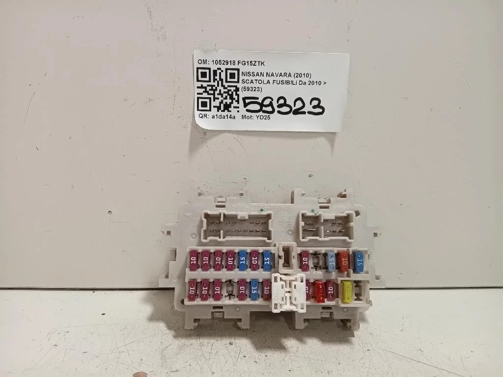 Scatola Fusibili 1052918 Nissan Navara 2010