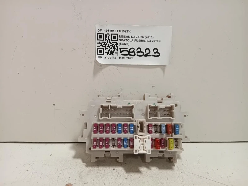Scatola Fusibili 1052918 Nissan Navara 2010