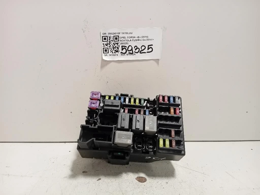 Scatola Fusibili 2B0Z4010F Opel Corsa E 2014