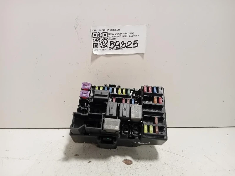 Scatola Fusibili 2B0Z4010F Opel Corsa E 2014