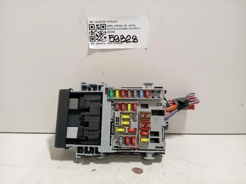 Scatola Fusibili 13222786 Opel Corsa E 2014