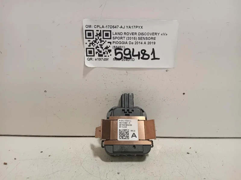 Sensore Pioggia LR137199 Land Rover Discovery V Sport 2015