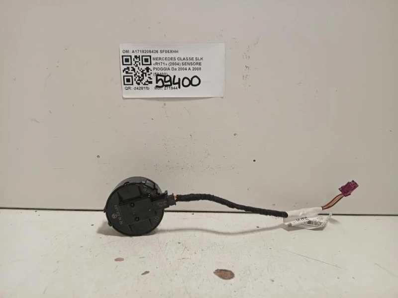 Sensore Pioggia A1718205426 Mercedes Classe SLK R171 2004