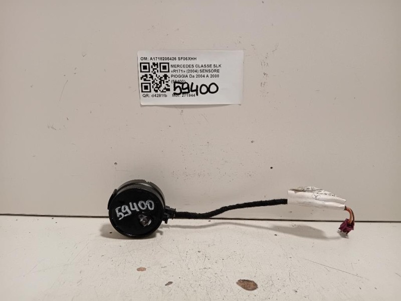 Sensore Pioggia A1718205426 Mercedes Classe SLK R171 2004