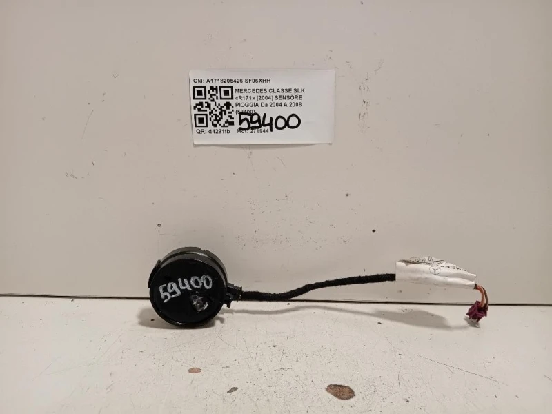 Sensore Pioggia A1718205426 Mercedes Classe SLK R171 2004