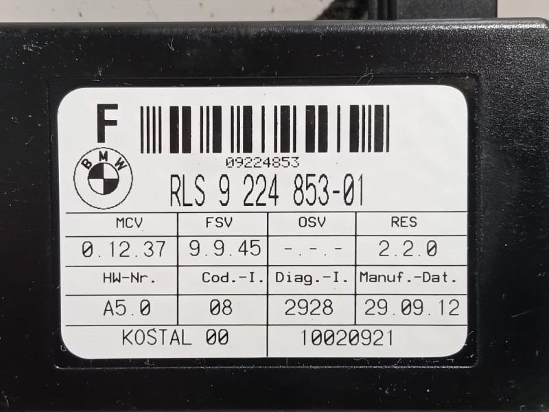Sensore Pioggia 922485301 Mini Countryman Cooper R60 2010