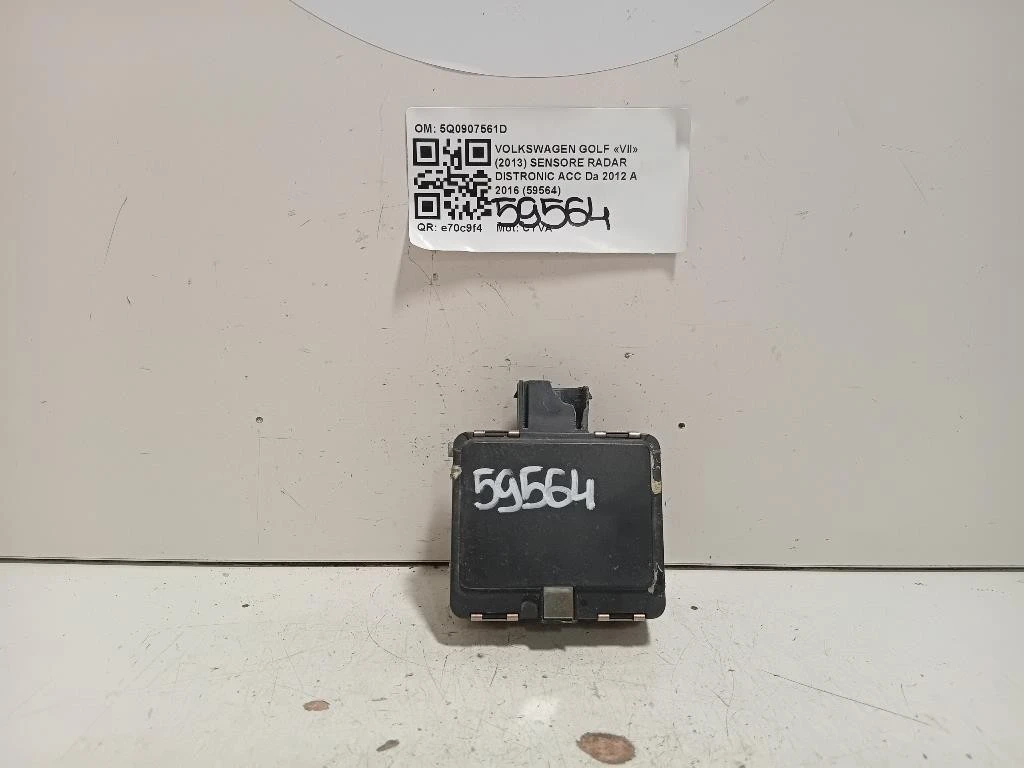 Sensore Radar Distronic ACC 5Q0907561D Volkswagen GOLF VII 2013