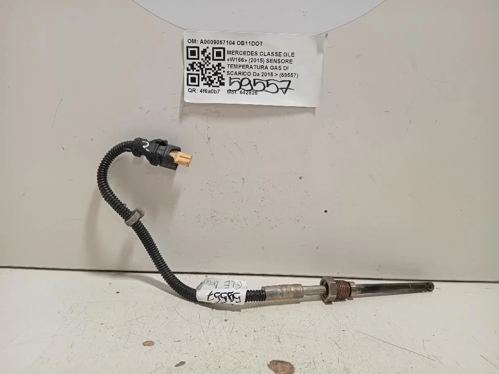Sensore Temperatura GAS DI Scarico A0009057104 Mercedes Classe GLE W166 2015