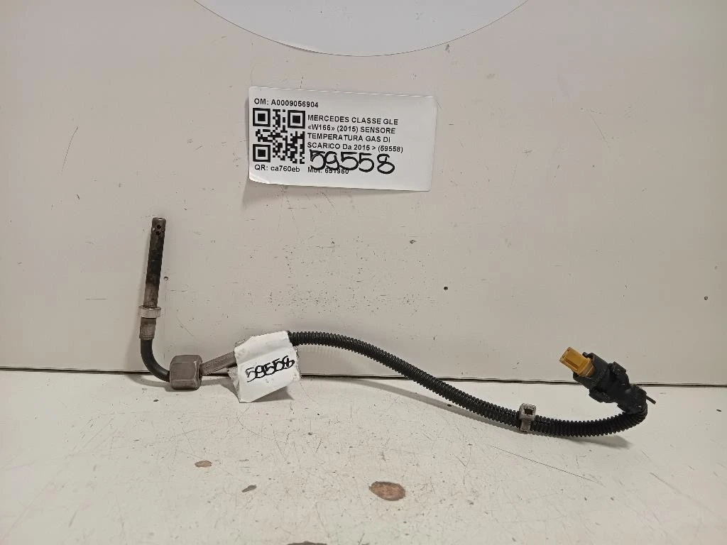 Sensore Temperatura GAS DI Scarico A0009056904 Mercedes Classe GLE W166 2015