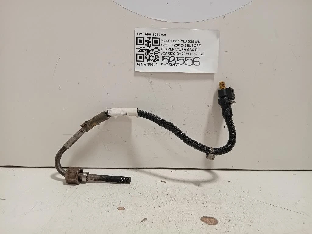 Sensore Temperatura GAS DI Scarico A0019052200 Mercedes Classe ML W166 2012
